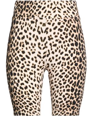 Oh April Shorts & Bermuda Shorts Cotton, Elastane - White