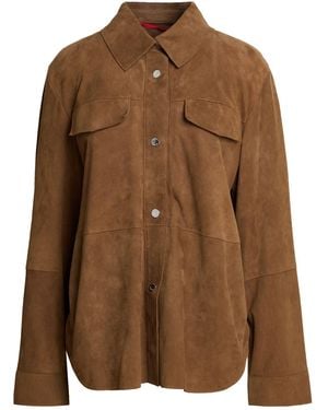 MAX&Co. Light Jacket Goat Skin - Brown