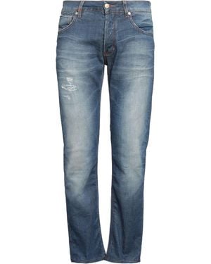 DW DENIM WORLD Jeans Cotton, Elastane - Blue