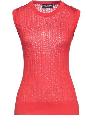 Dolce & Gabbana Jumper Silk - Red