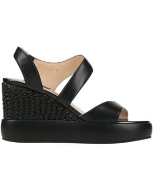 Luciano Barachini Sandals Leather - Black