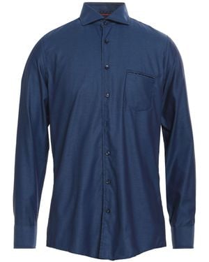 Roy Robson Shirt Cotton - Blue