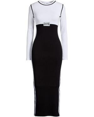 Jean Paul Gaultier Maxi Dress Cotton, Elastane - Black