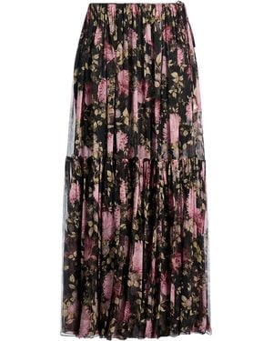 The Attico Maxi Skirt Silk - Pink