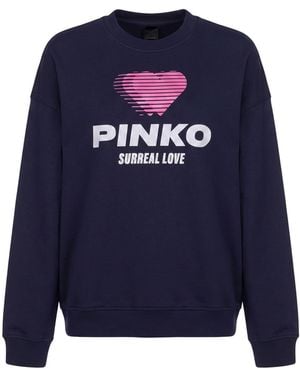 Pinko Sweatshirt Cotton - Blue