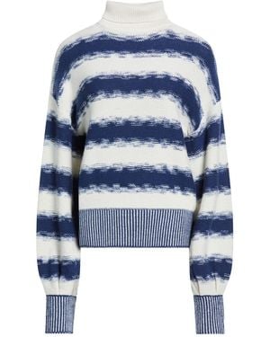 Happy Sheep Turtleneck Wool, Cashmere - Blue