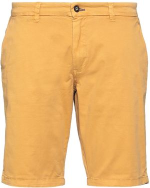 Impure Marigold Shorts & Bermuda Shorts Cotton, Elastane - Orange