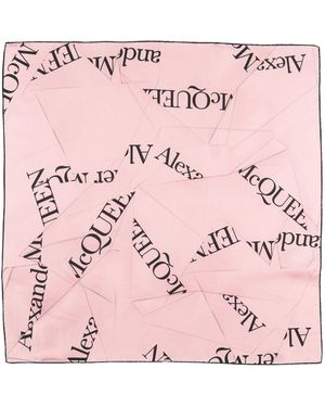 McQueen Scarves - Pink