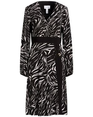 Joseph Ribkoff Midi Dress Polyester, Elastane - Black