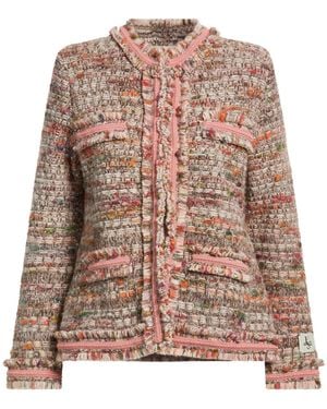 The Extreme Collection Jacket Polyacrylic, Wool, Viscose, Alpaca Wool, Polyester - Brown