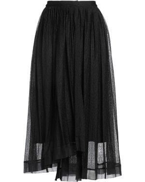 Dior Midi Skirt Silk, Polyester - Black
