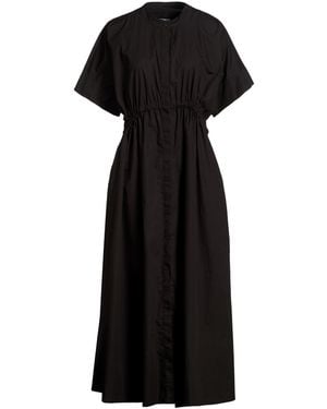 Dondup Maxi Dress Cotton - Black