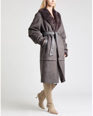 Kaos Shearling- & Kunstfell - Grau