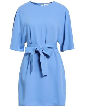 P.A.R.O.S.H. P.A.R.O..H. Azure Mini Dress Polyester - Blue