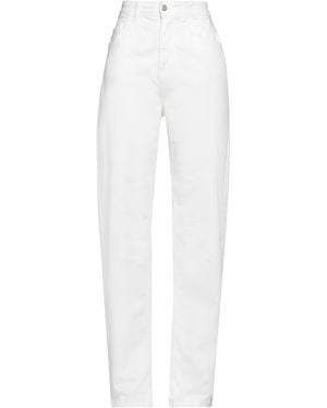Haveone Pants Cotton, Elastane - White