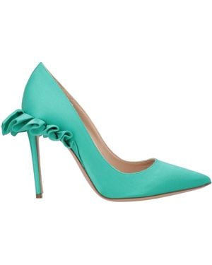 Andrea Wazen Court Shoes - Green