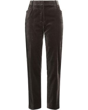 Tom Ford Trousers Cotton, Elastane - Grey