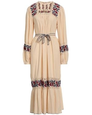 Sea Midi Dress Silk - Natural