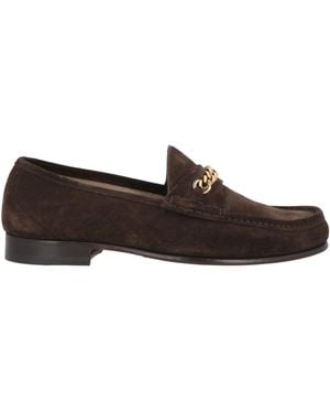 Tom Ford Loafers Calfskin - Brown