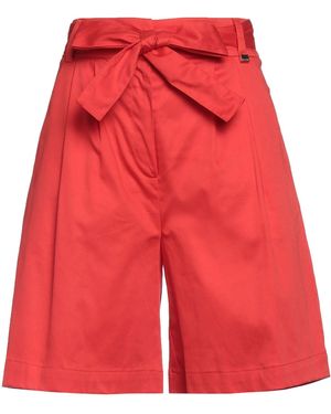 LUCKYLU Milano Shorts & Bermuda Shorts Cotton, Elastane - Red