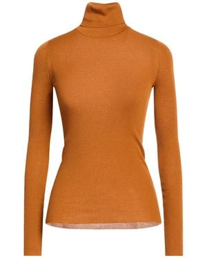 Tod's Tan Turtleneck Virgin Wool - Brown