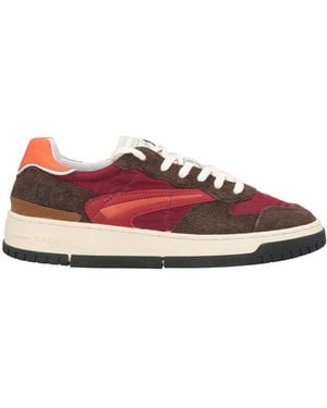 Date Burgundy Trainers Leather, Nylon - Pink