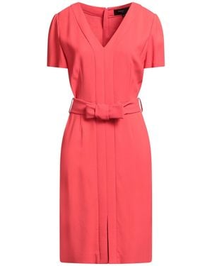 Paule Ka Midi Dress Viscose, Wool, Elastane - Pink