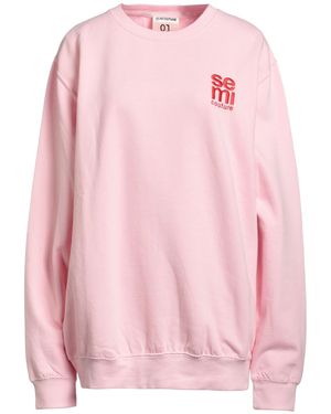 Semicouture Felpa - Rosa