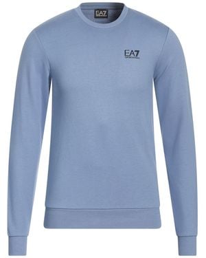 EA7 Sweatshirt Cotton - Blue