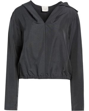 Alysi Chocolat Top Lyocell, Silk - Black