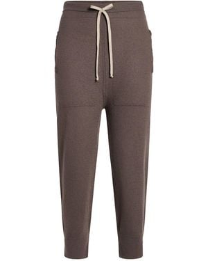 Rick Owens Taupe Trousers Cashmere - Brown