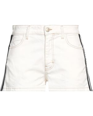 Gcds Denim Shorts - Natural