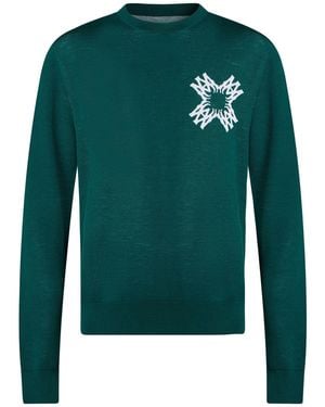 Amiri Dark Sweater Wool, Viscose - Green