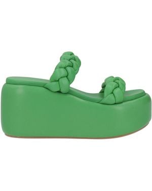 Le Silla Sandales - Vert