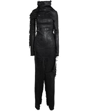 Rick Owens Maxi-Kleid - Schwarz