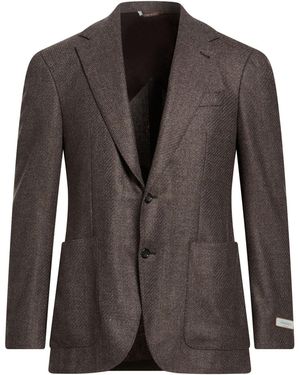Canali Blazer Wool - Brown