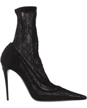 Dolce & Gabbana Ankle Boots - Black