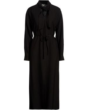 Barena Maxi Dress Viscose - Black