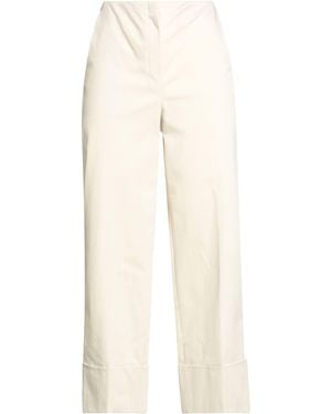 Theory Pants Cotton, Elastane - White