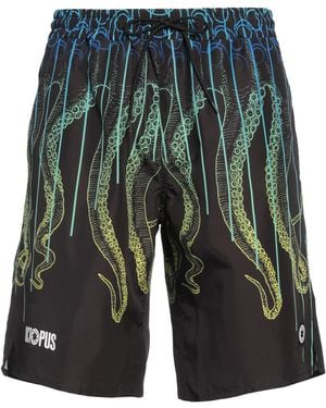 Octopus Shorts & Bermuda Shorts Polyester - Gray