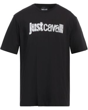 Just Cavalli T-Shirt Cotton - Black
