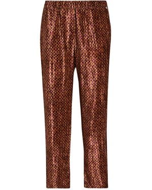 Rebel Queen Pants Polyester - Brown