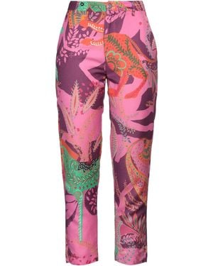 VIRNA DRÒ® Trousers Linen, Viscose - Pink