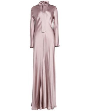 Antonelli Maxi Dress Acetate, Silk - Pink