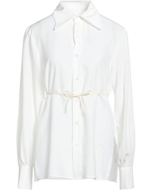 MM6 by Maison Margiela Shirt Silk - White