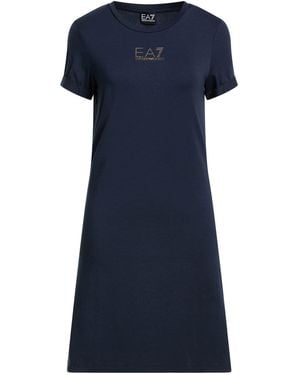 EA7 Mini Dresses - Blue