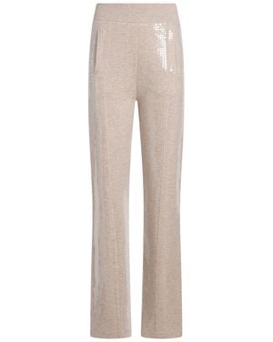 Burberry Trousers - Natural