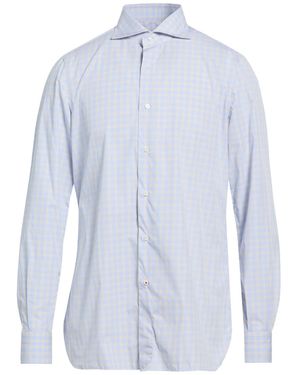 Isaia Shirt Cotton - Blue