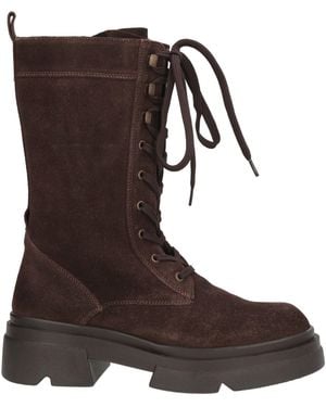 Emanuélle Vee Ankle Boots Leather - Brown