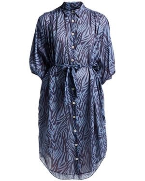 Accademia Midi Dress - Blue